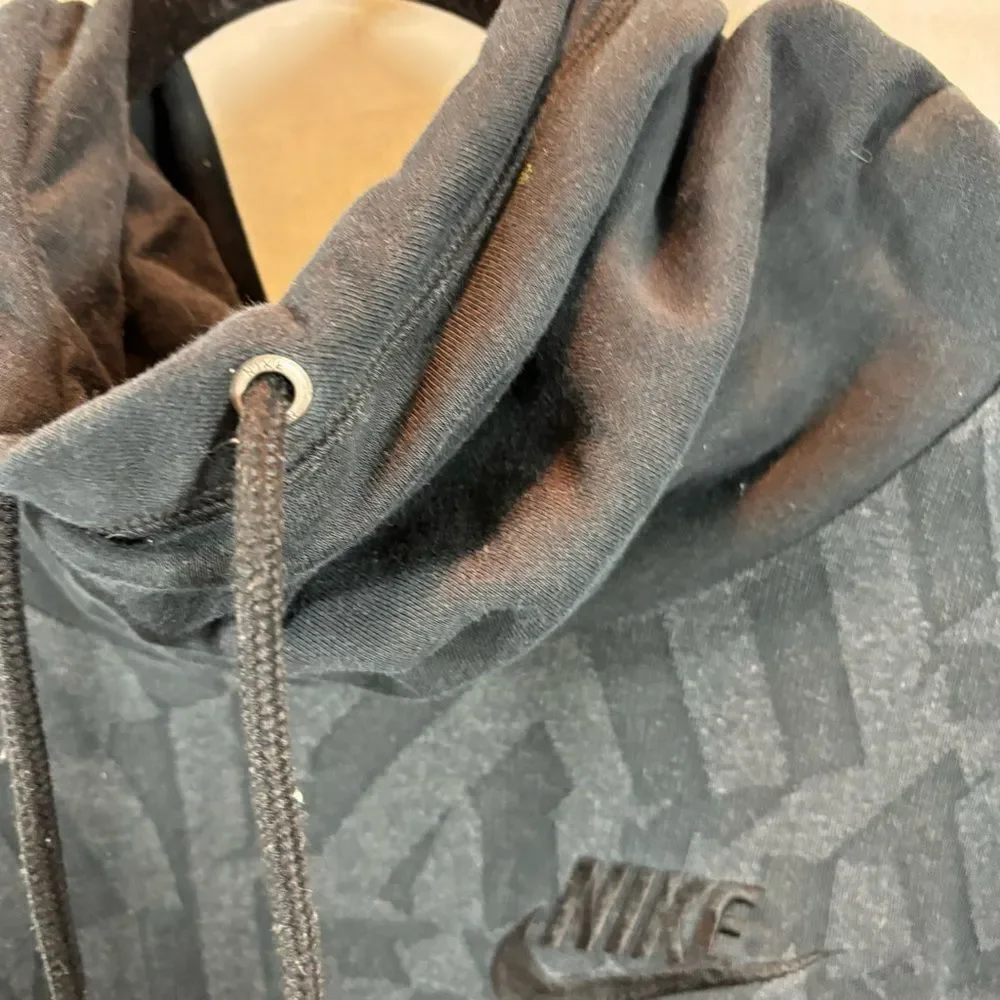 Ladies Nike Dri-Fit Jacquard‎ Rally Cowl Neck Hoodie Size Medium